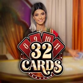 32 Cards slot icon by Ezugi, available at Winny Casino