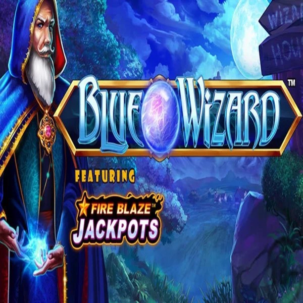 Play Blue Wizard Fire Blaze Jackpots slot by Rarestone Gaming on winny-casino.org
