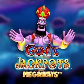 Genie Jackpots Megaways online game logo by Blueprint Gaming on winny-casino.org