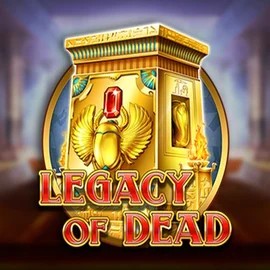 Legacy of Dead slot logo by Play’n GO at Winny Casino