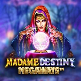 Madame Destiny Megaways logo by Pragmatic Play Winny Casino