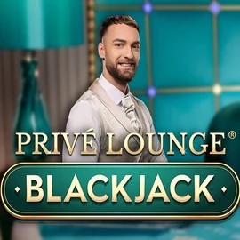 Privé Lounge Blackjack slot logo by Pragmatic Play at Winny Casino