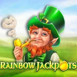 Official Jackpots logo: Rainbow Jackpots by Red Tiger Gaming at Winny Casino