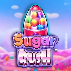 Sugar Rush online game logo by Pragmatic Play on winny-casino.org